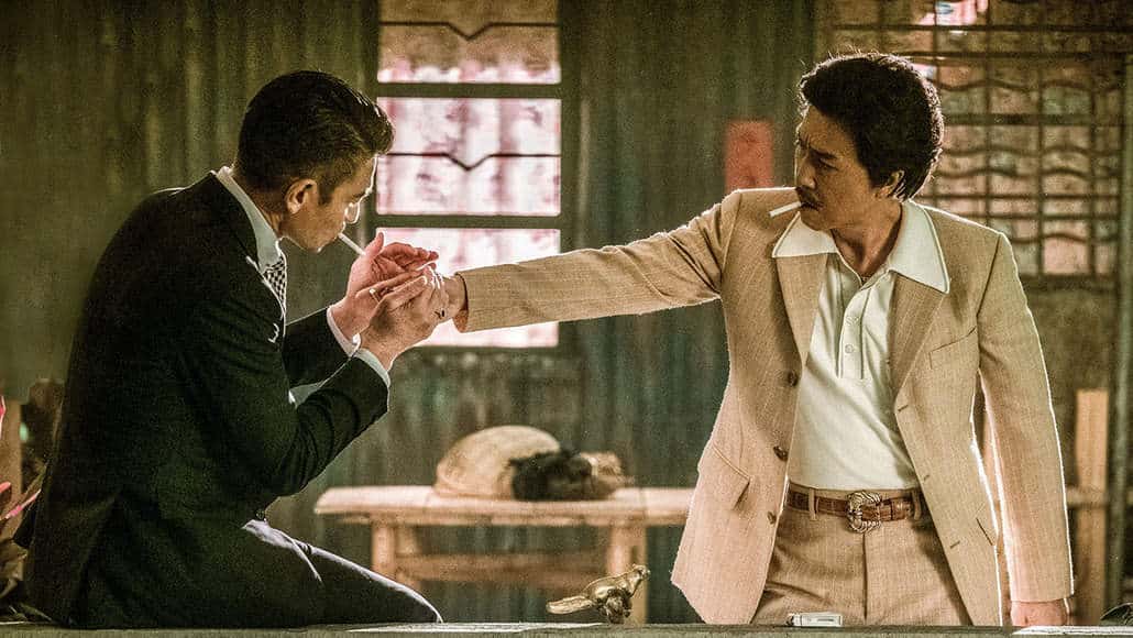 Andy Lau and Donnie Yen in Chasing the Dragon (2017)