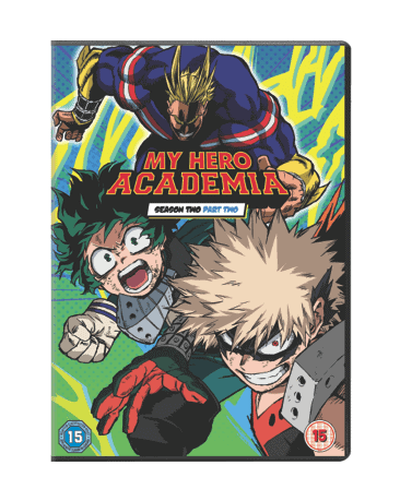 My Hero Academia Season Two Part Two on DVD and Blu ray on June 11