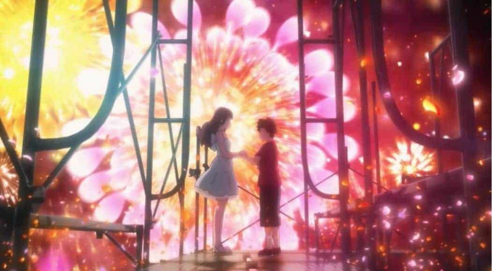 Anime Couple Fireworks Kimono Phone iPhone, HD phone wallpaper | Peakpx