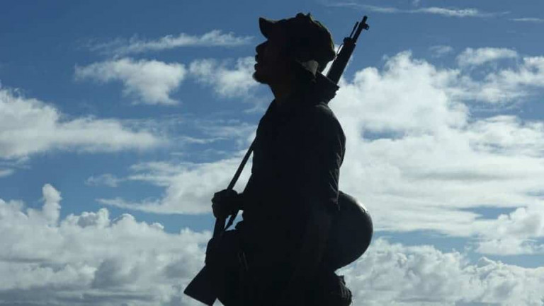 Fires on the Plain the soldier