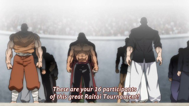 Anime Review: Grappler Baki: The Great Raitai Tournament Saga (2020) by  Toshiki Hirano