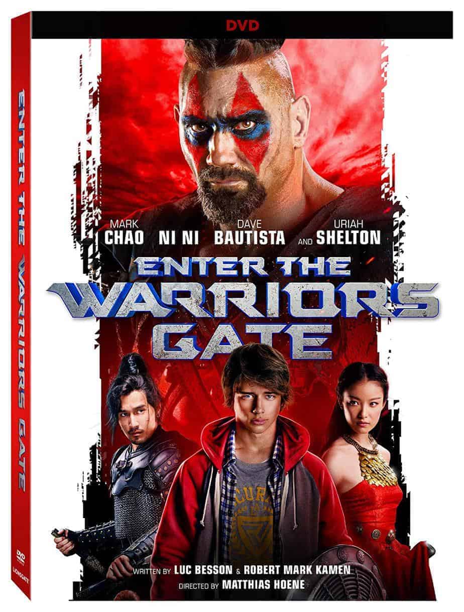 Enter the Warrior's Gate Blu Ray cover