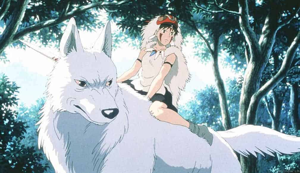 You Are Awesome  Princess Mononoke With Wolf New Premium Design Anime  Series Poster 01 12 inch x 18 inch