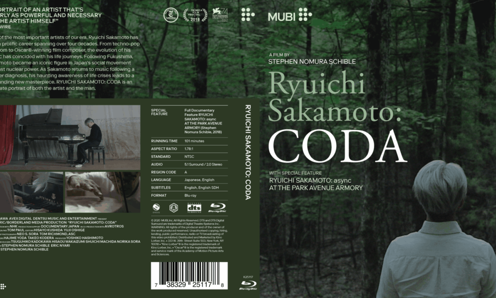 RYUICHI SAKAMOTO: CODA Coming To Blu-Ray And DVD For The