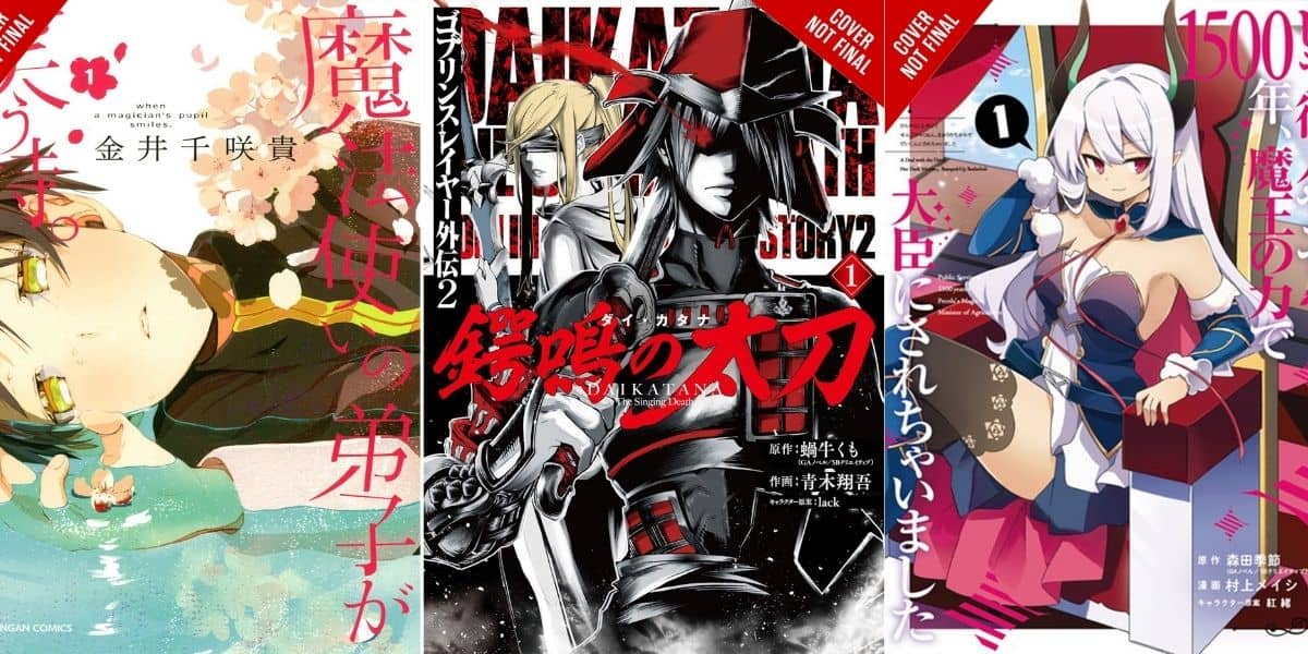 Yen Press Announces More Titles for October 2020