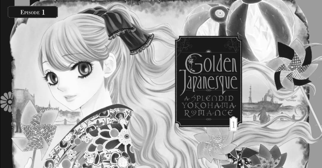 Manga Review: Golden Japanesque A Splendid Yokohama Romance (Vol 1. 2021)  by Kaho Miyasaka