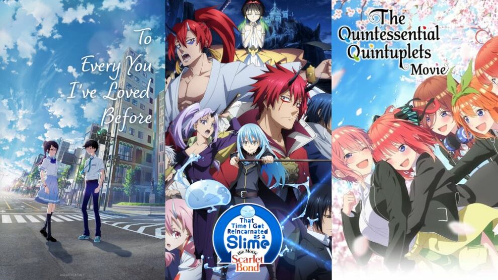 The Quintessential Quintuplets Movie will be screened in North