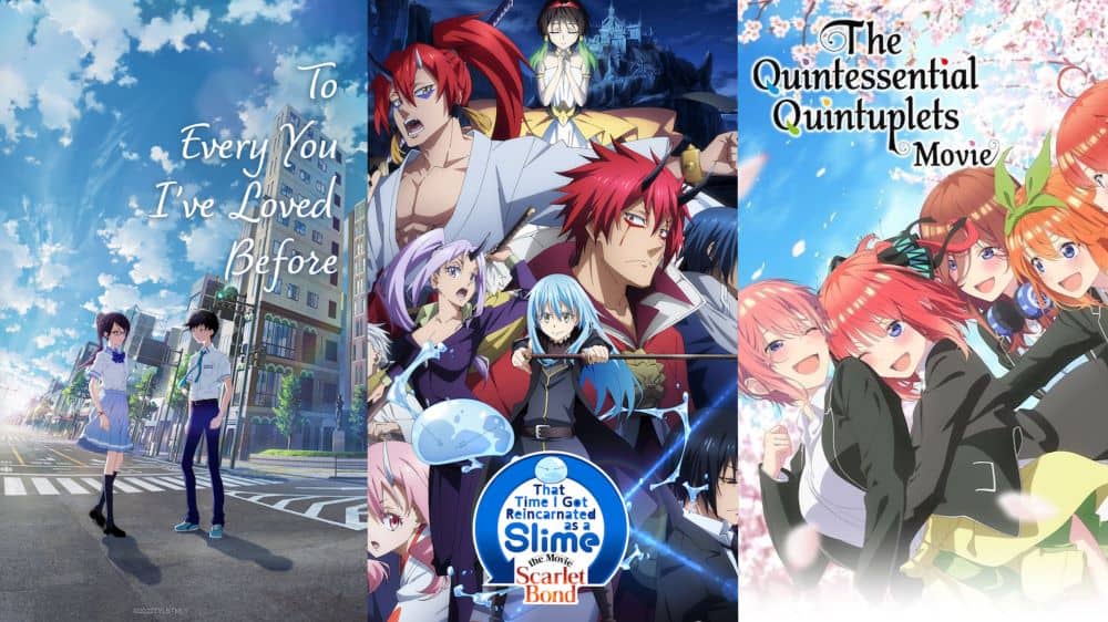 New Movies on Crunchyroll: That Time I Got Reincarnated as a Slime The  Movie: Scarlet Bond, The Quintessential Quintuplets Movie, To Every You  I've Loved Before, and More