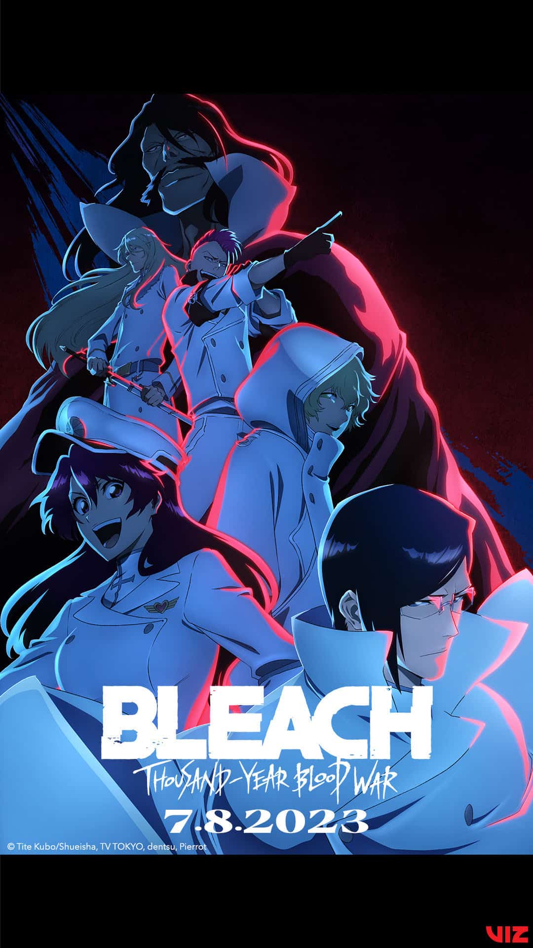 Anime Expo 2022/SDCC 2022 Bleach Thousand-Year Blood War Exclusive Poster