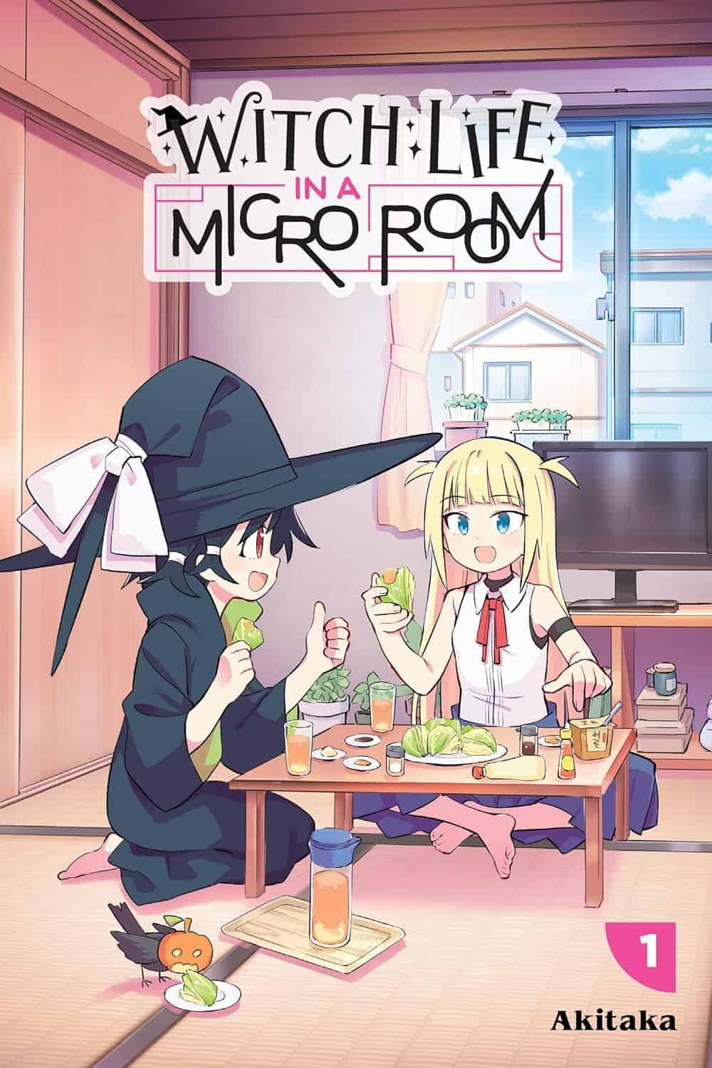 Cover of Volume One of Witch Life in a Micro Room