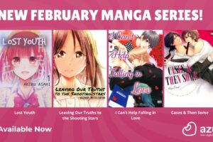New Azuki manga titles for febuary 2024
