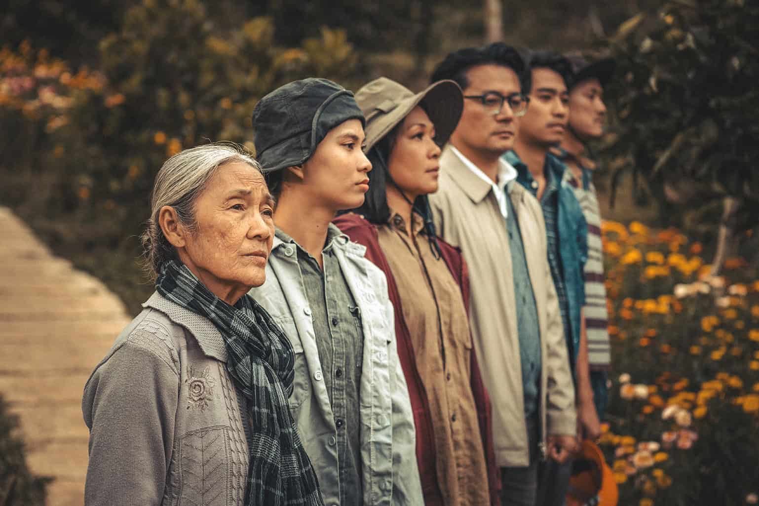 Face off 7 Thanh Hien as Ba Hai with family