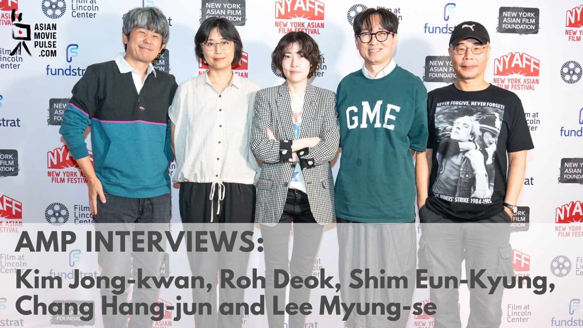 Kim Jong-kwan, Roh Deok, Shim Eun-Kyung, Chang Hang-jun, Lee Myung-se