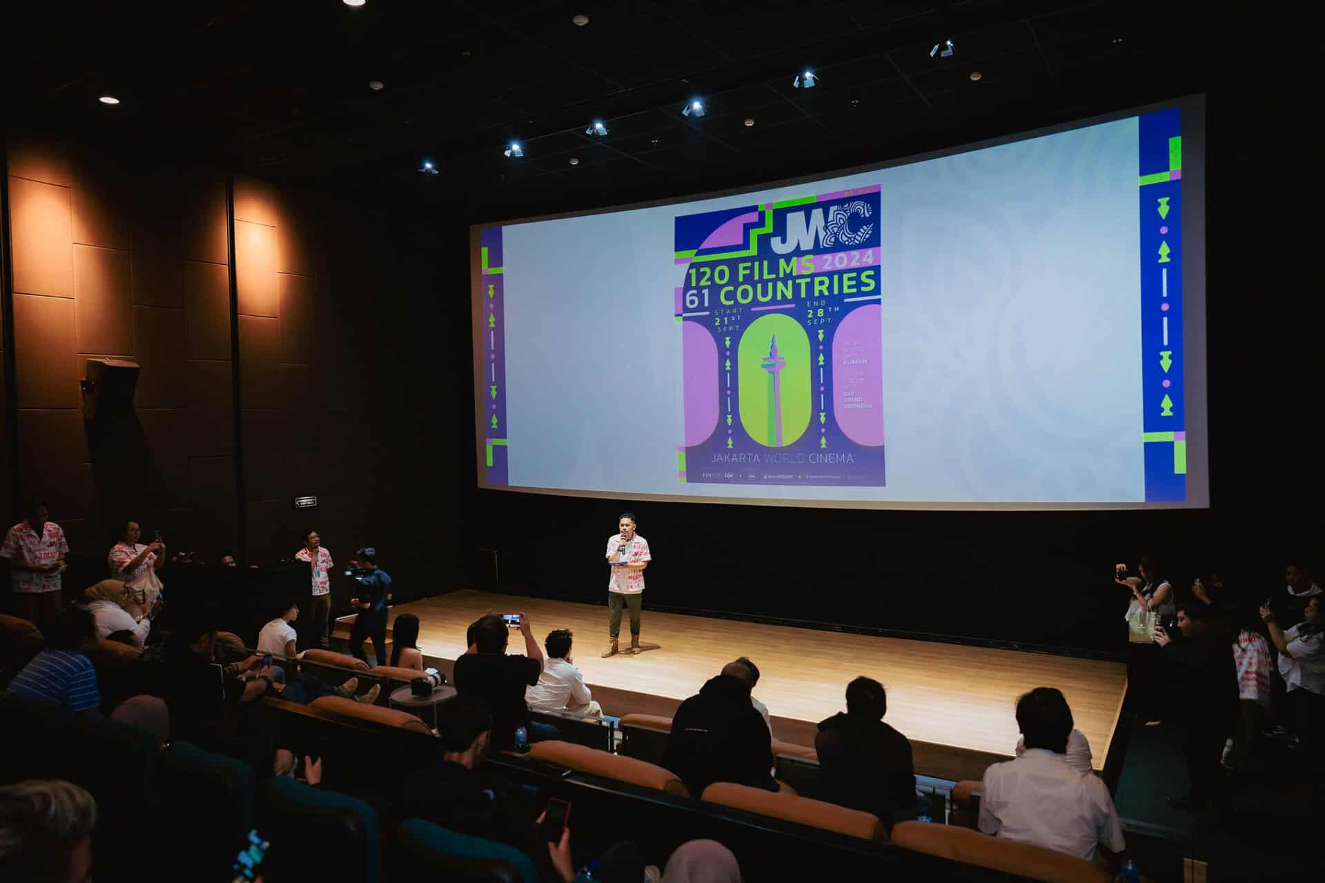Announcement of Jakarta World Cinema 2024 official poster