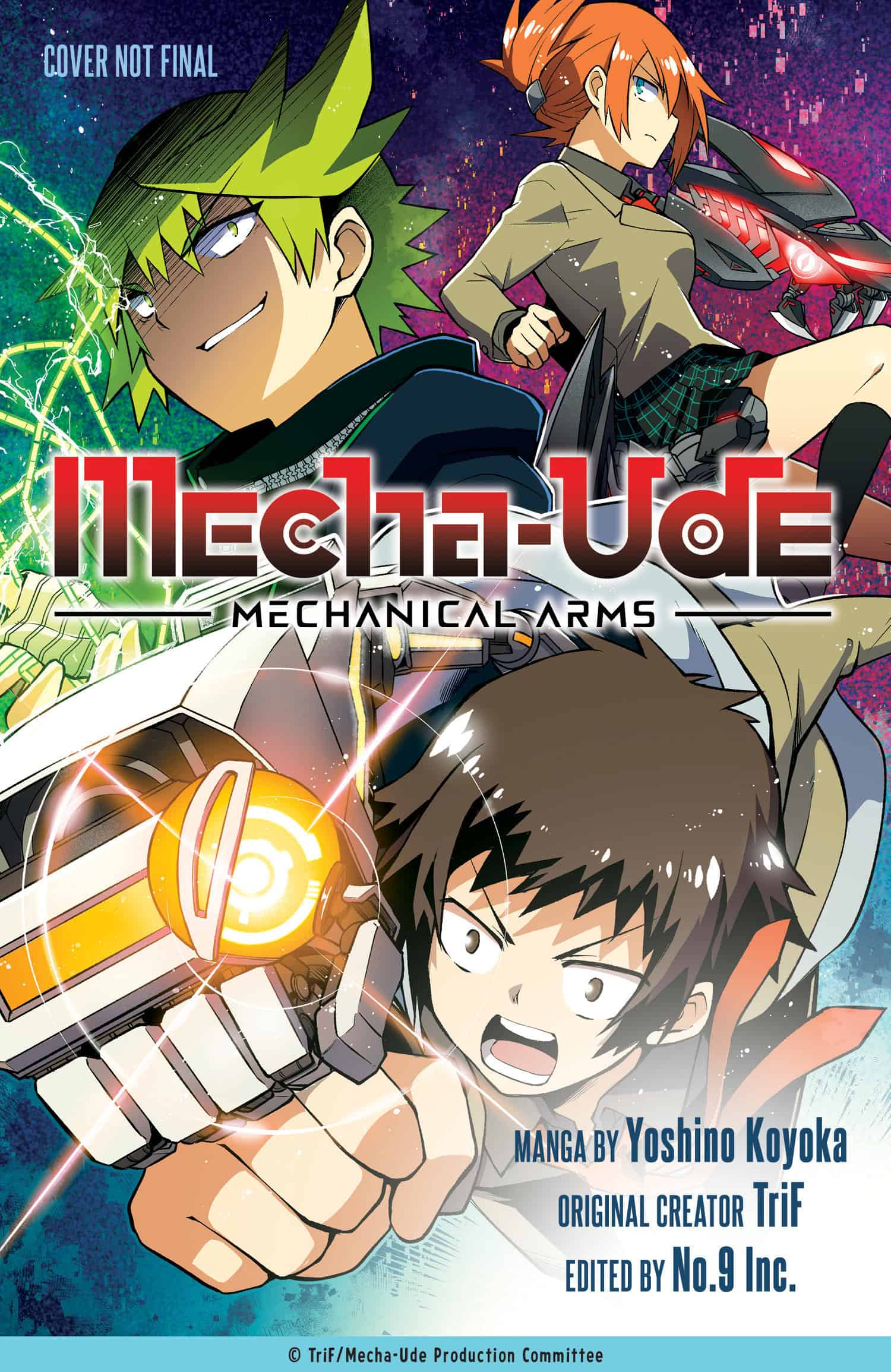 Mecha-Ude: Mechanical Arms vol 1 cover