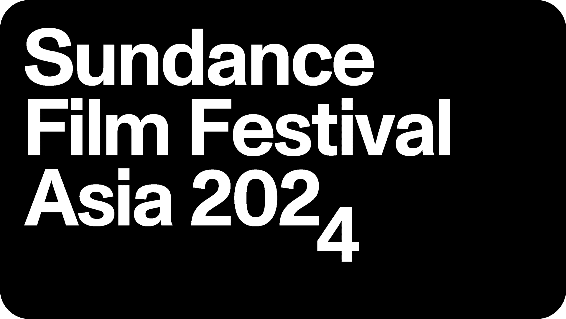 Sundance Asia 2024 logo