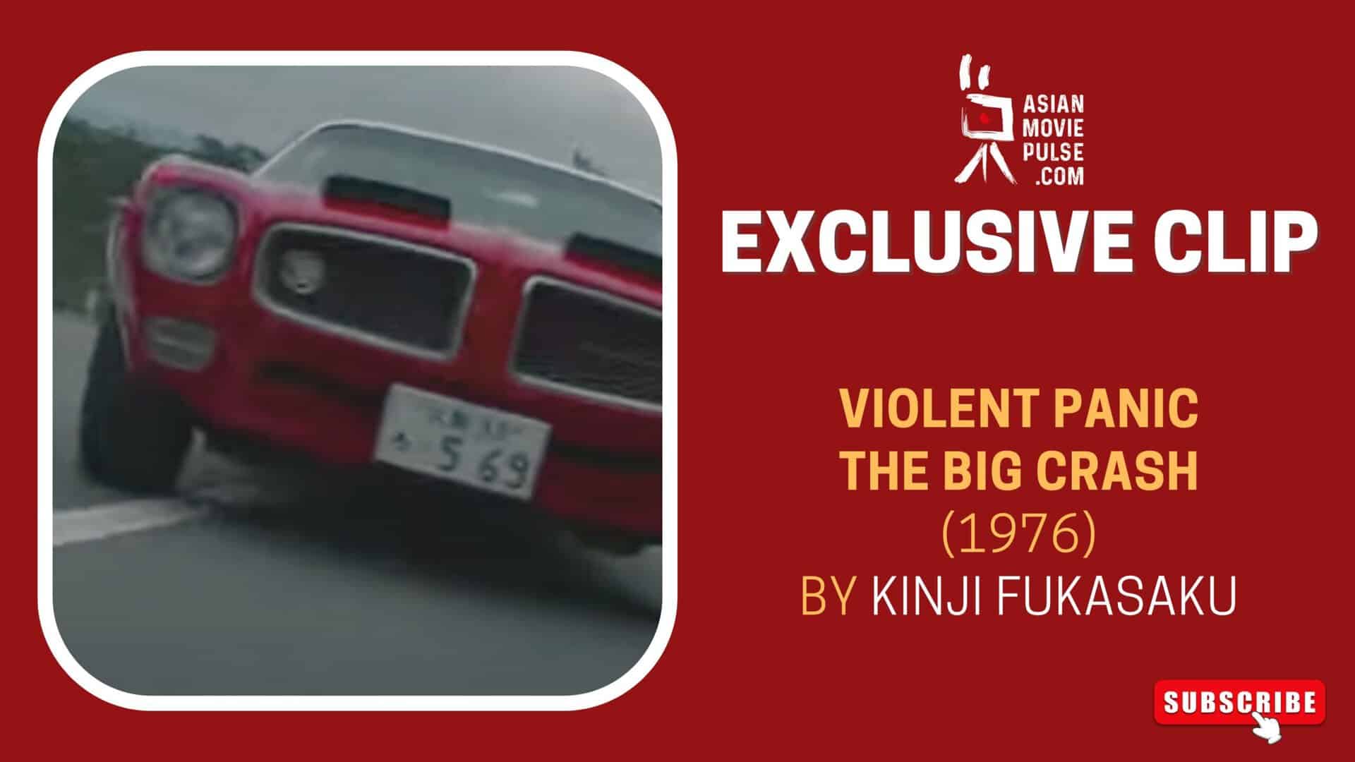 Violent Panic The Big Crash Kinji Fukasaku