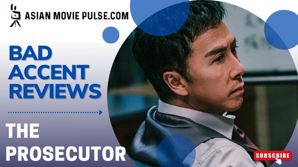 The Prosecutor Video review cover with Donnie Yen