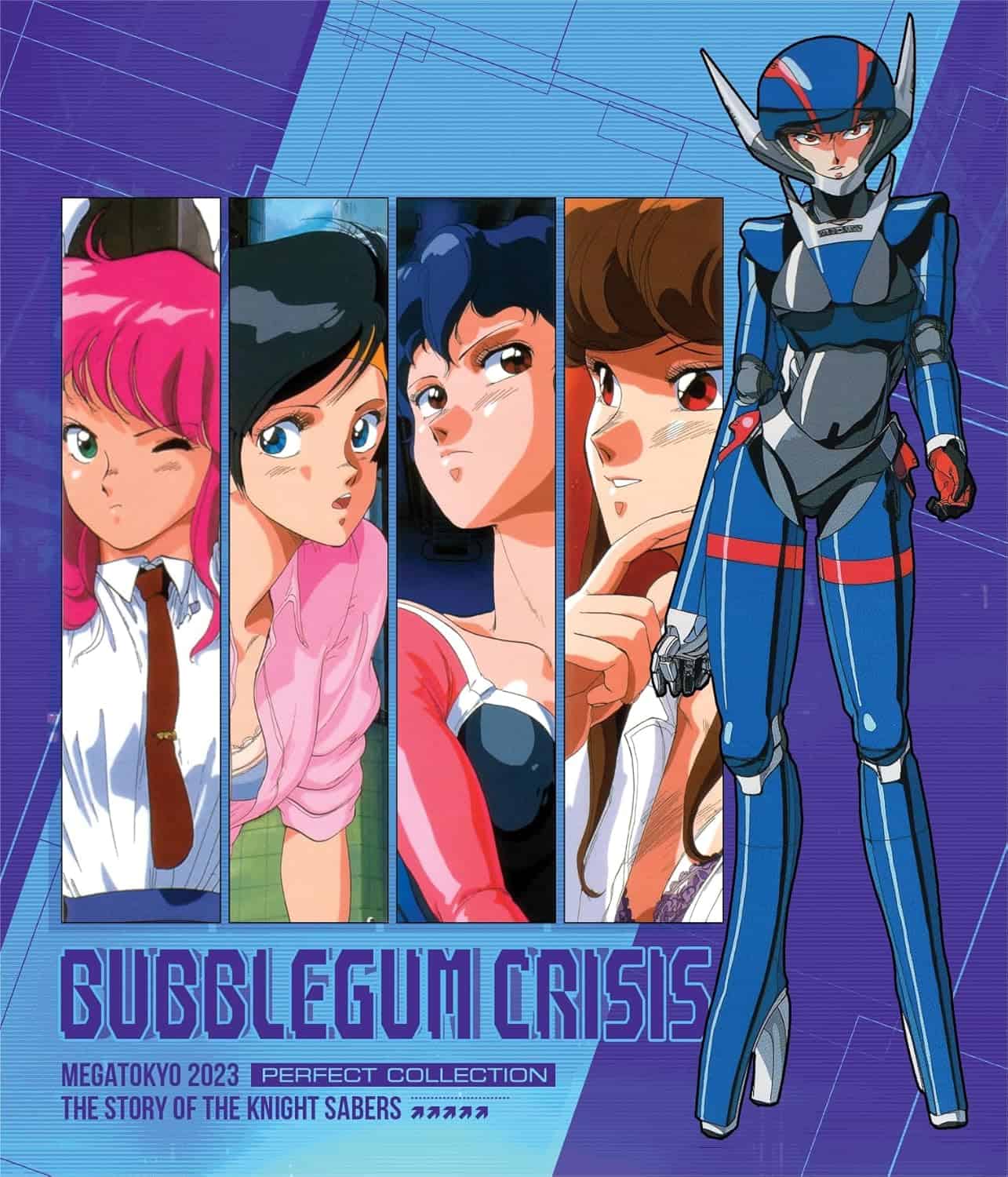 Bubblegum Crisis Blu Ray Cover