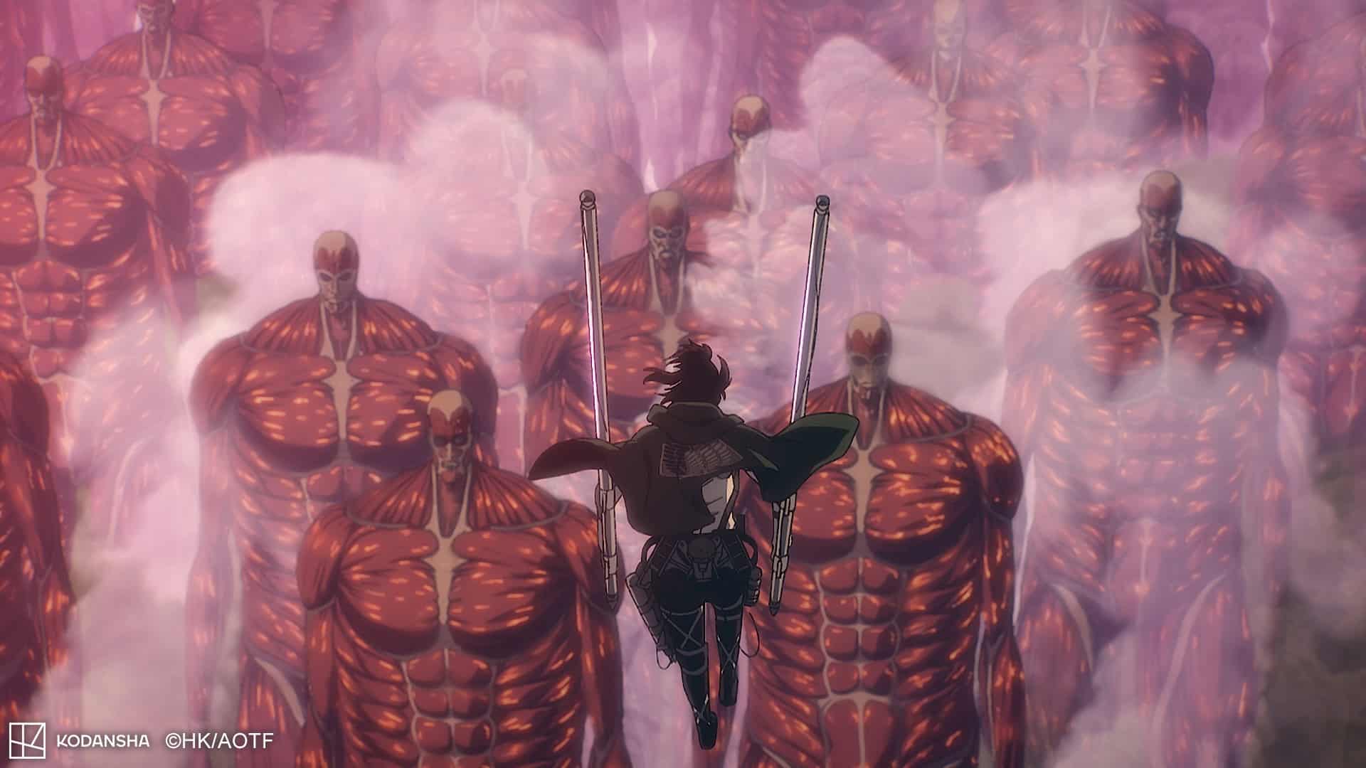 Attack On Titan The Movie: The Last Attack Titans Attacking