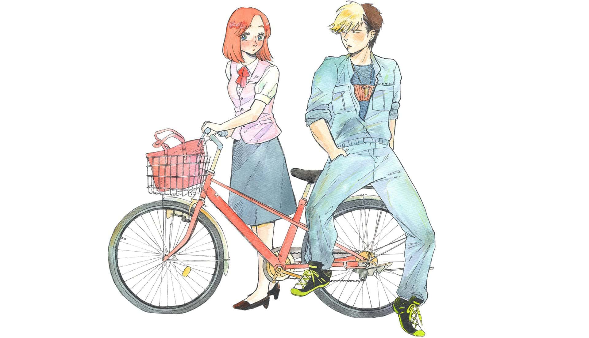 Takahashi from the Bike shop the protagonists