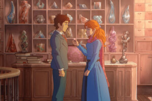 Vincent and Aliz in 'The Glassworker'
