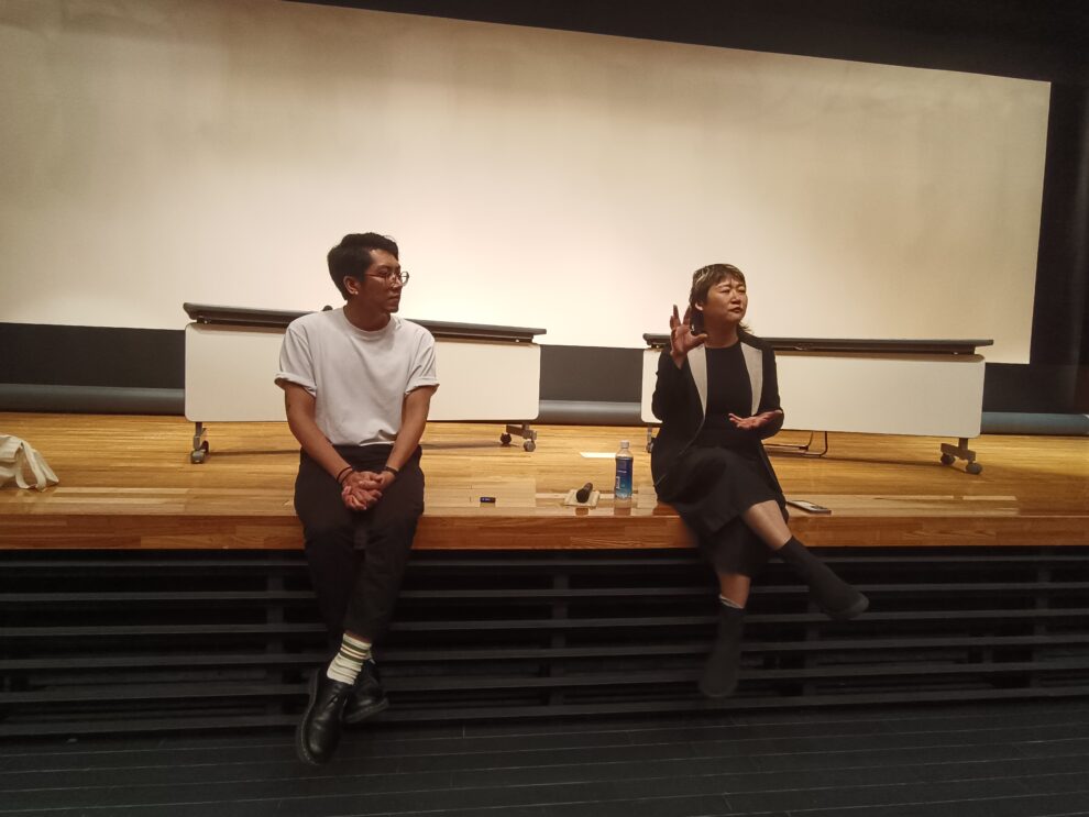 Lorna Tee and Gugi Gumilang in Okinawa