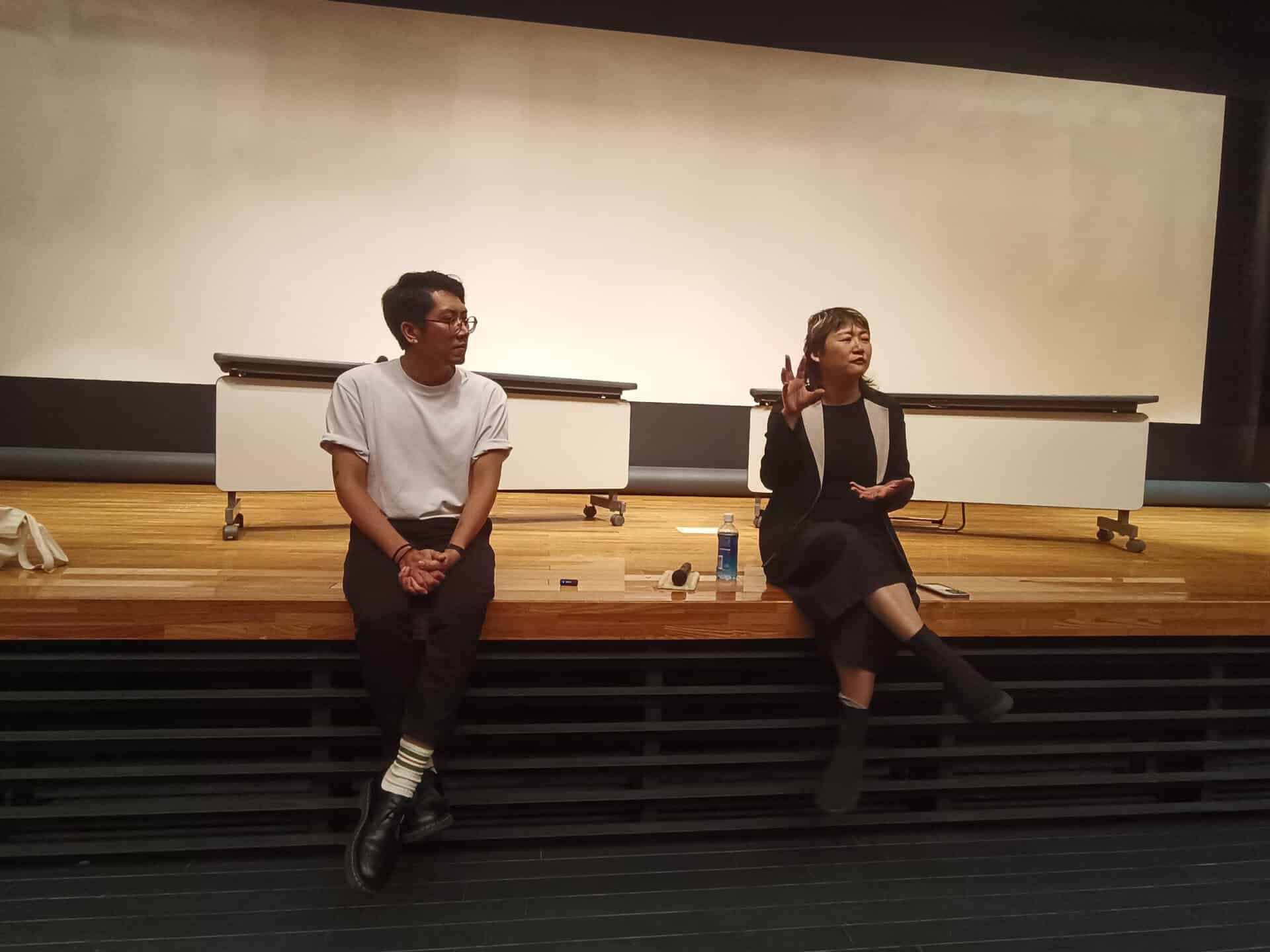 Lorna Tee and Gugi Gumilang in Okinawa