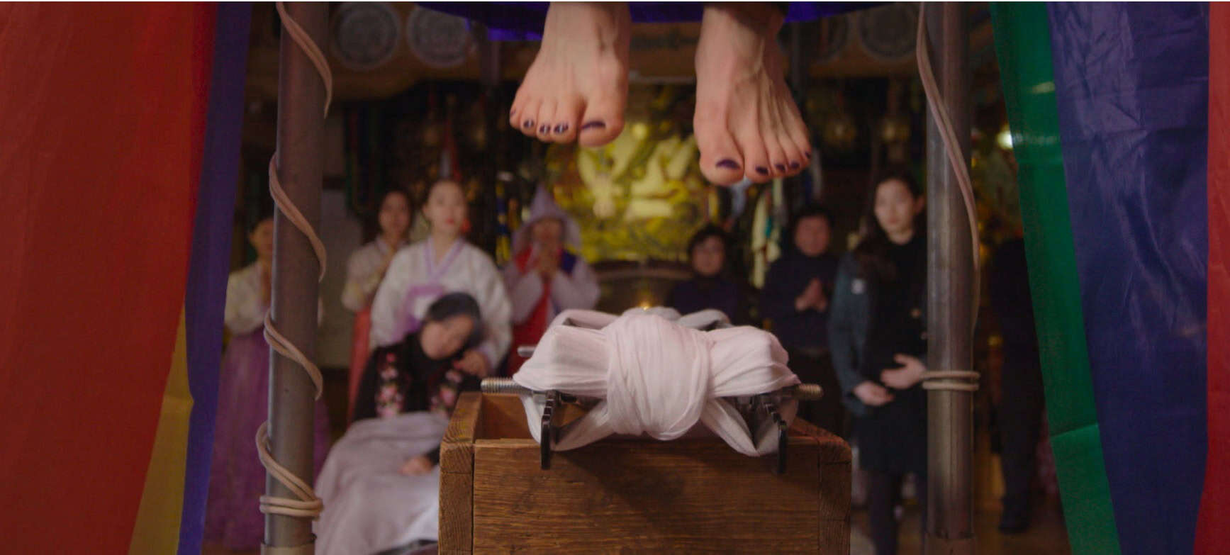 still from the short film Blades
