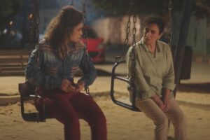 Thank you for banking with us Clara Khoury as Mariam and Yasmine Al Massri as Noura