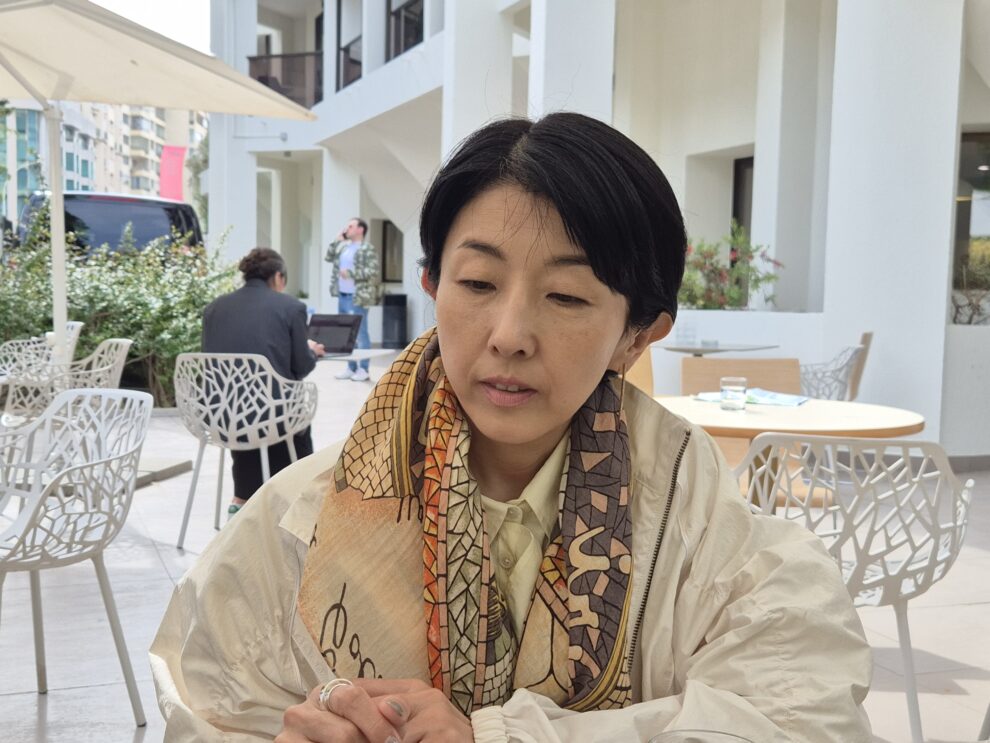 Chie Hayakawa Cannes photo