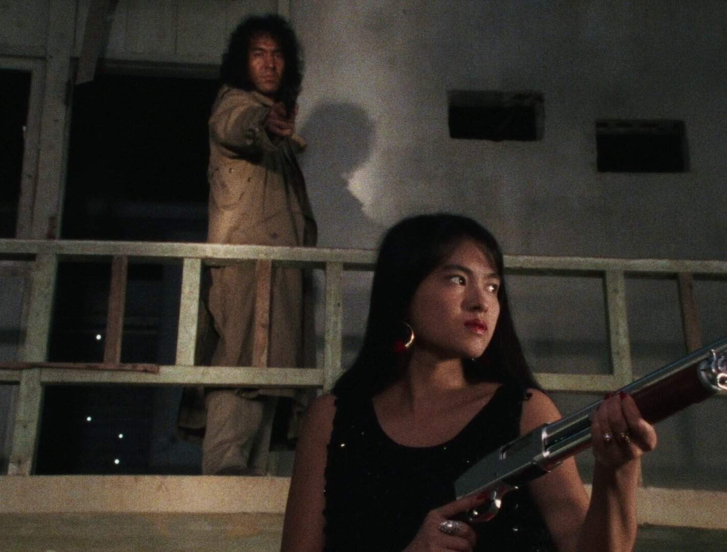 Minako Tanaka (Lily), and Seiji Matano (Bruce) in Crime Hunter