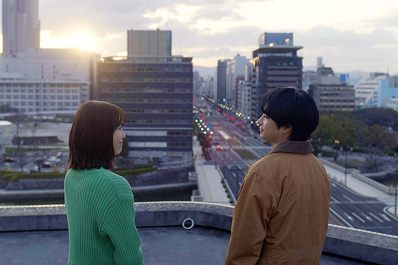Ryousuke Sota and Shiori Akita in Love Song from Hiroshima