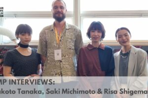Makoto Tanaka, Saki Michimoto and Risa Shigematsu