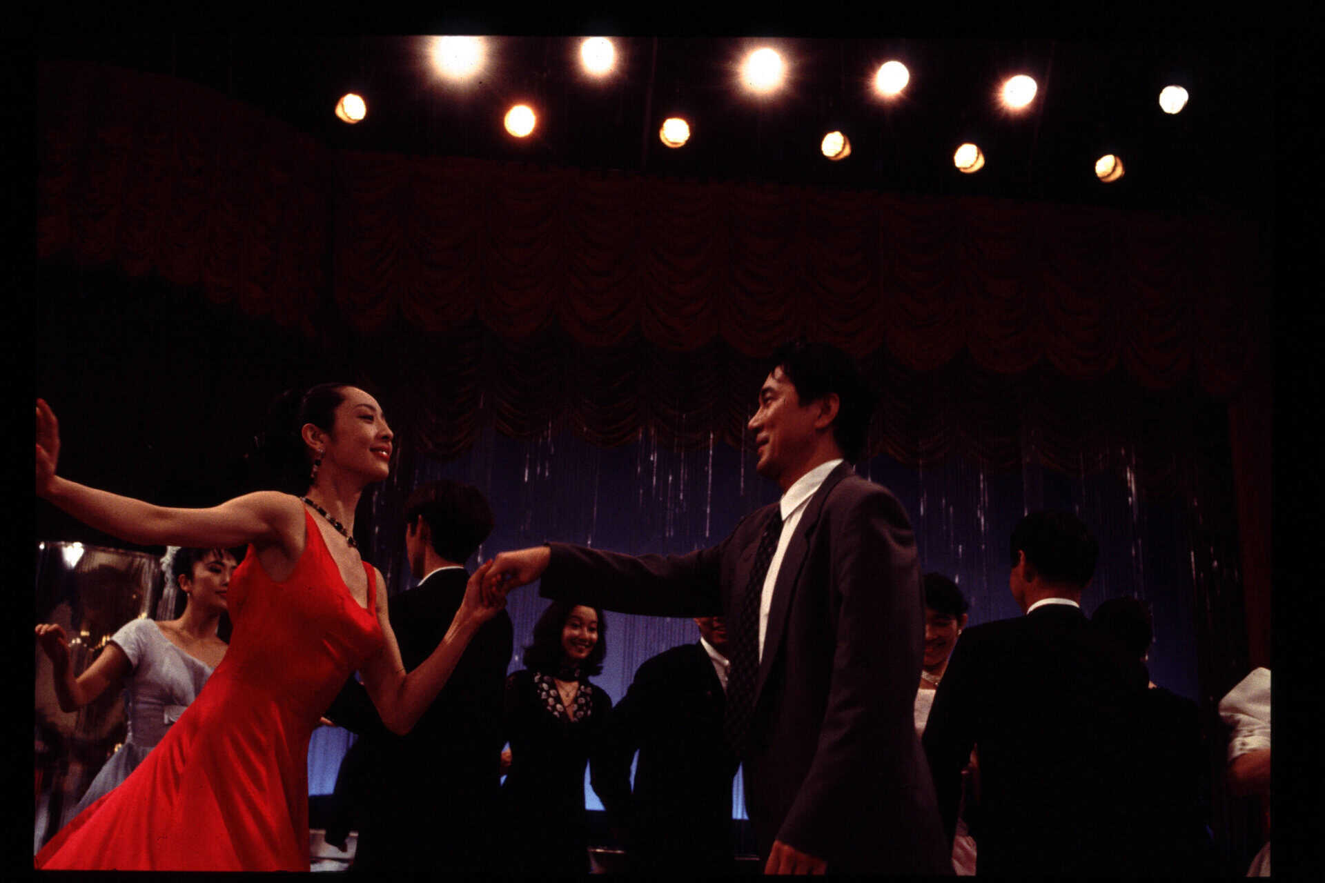 Koji Yakusho, Tamiyo Kusakari in Shall We Dance?