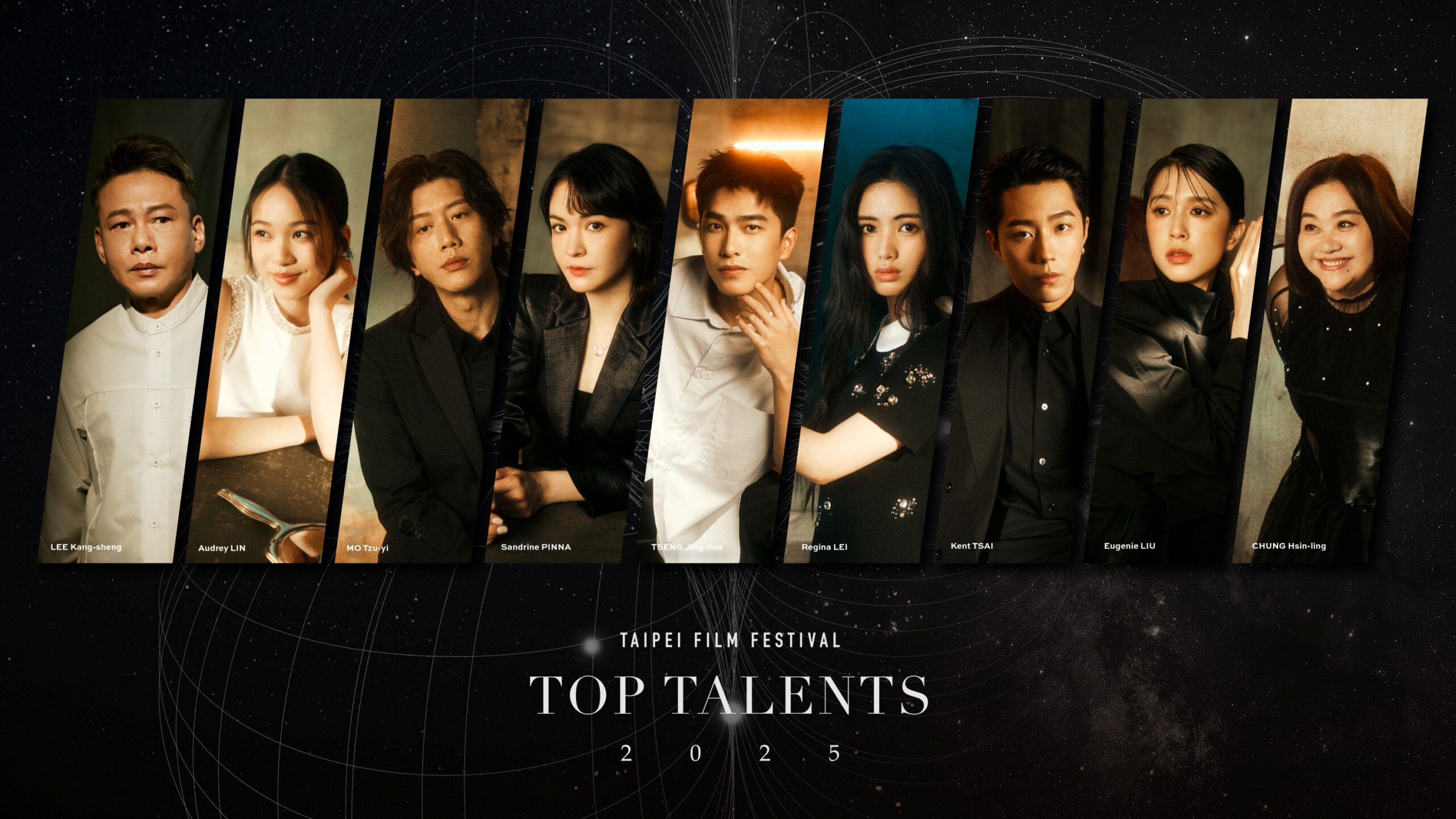 Lee Kang-sheng, Audrey Lin, Mo Tzu-yi, Sandrine Pinna, Tseng Jing-hua, Regina Lei, Kent Tsai, Eugenie Liu and Chung Hsin-ling