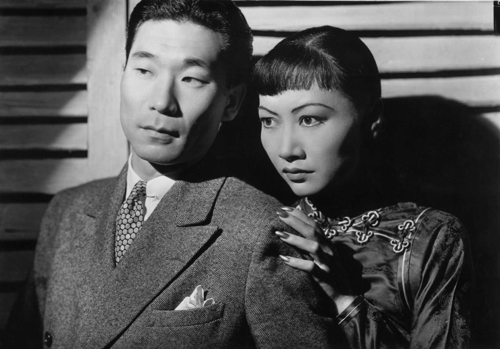 Anna May Wong and Philip Ahn in Daughter of Shanghai