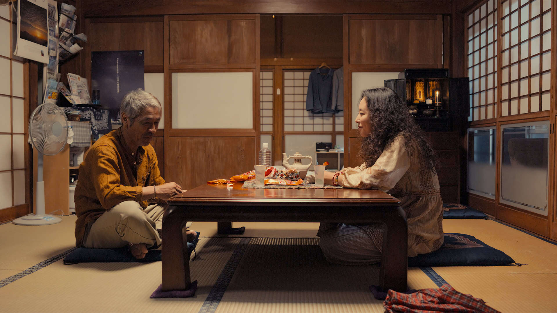 Seeking Gesang Meiduo, as Zoma, and Morio Morita, as Kobayashi