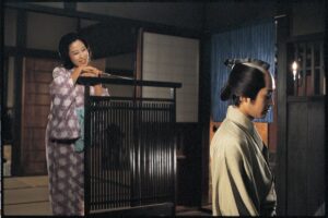 junko Miyashita as Ochika and Fumihiko Fujima as Koheiji in the Living Koheiji