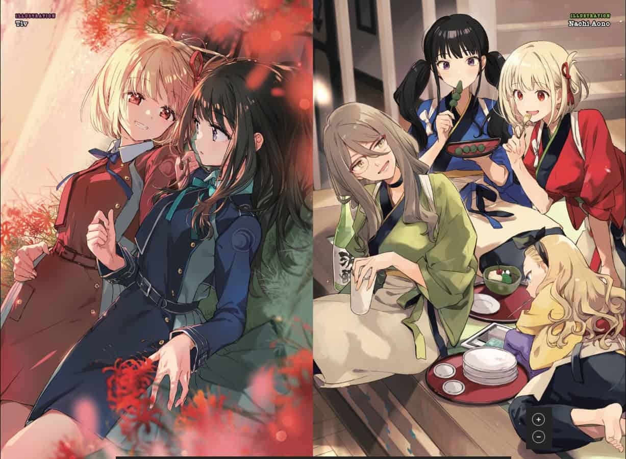Lycoris Recoil Official Comic Anthology: Repeat Review - Asian