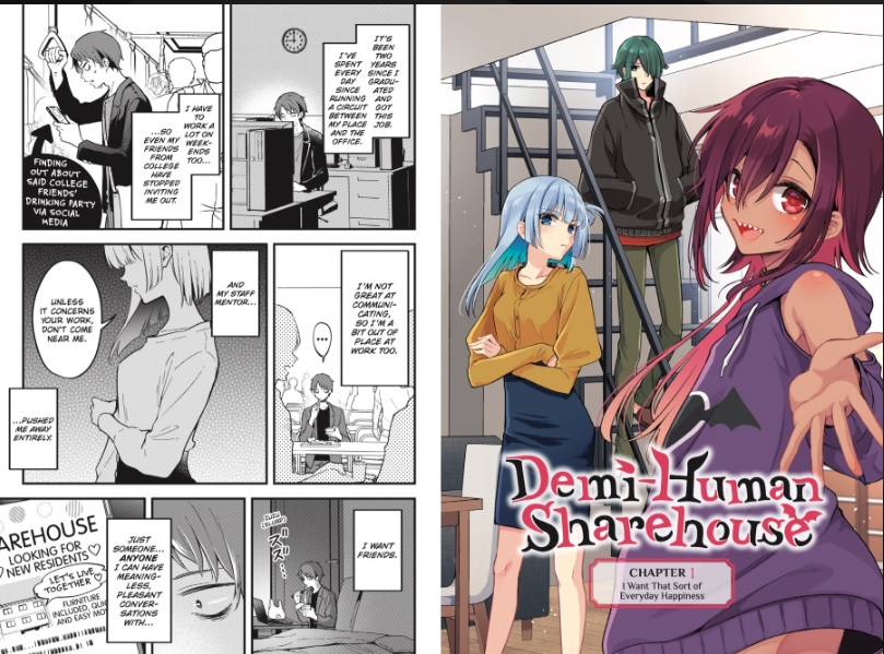 Demi-Human Sharehouse Vol 1 by Norito Asazuki Manga Review