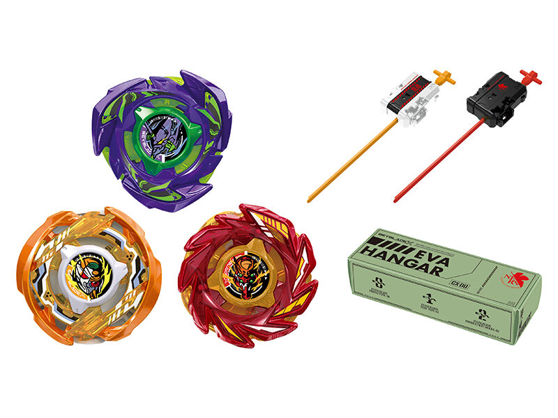 First-Ever EVANGELION x BEYBLADE X Collaboration Deck Set Now