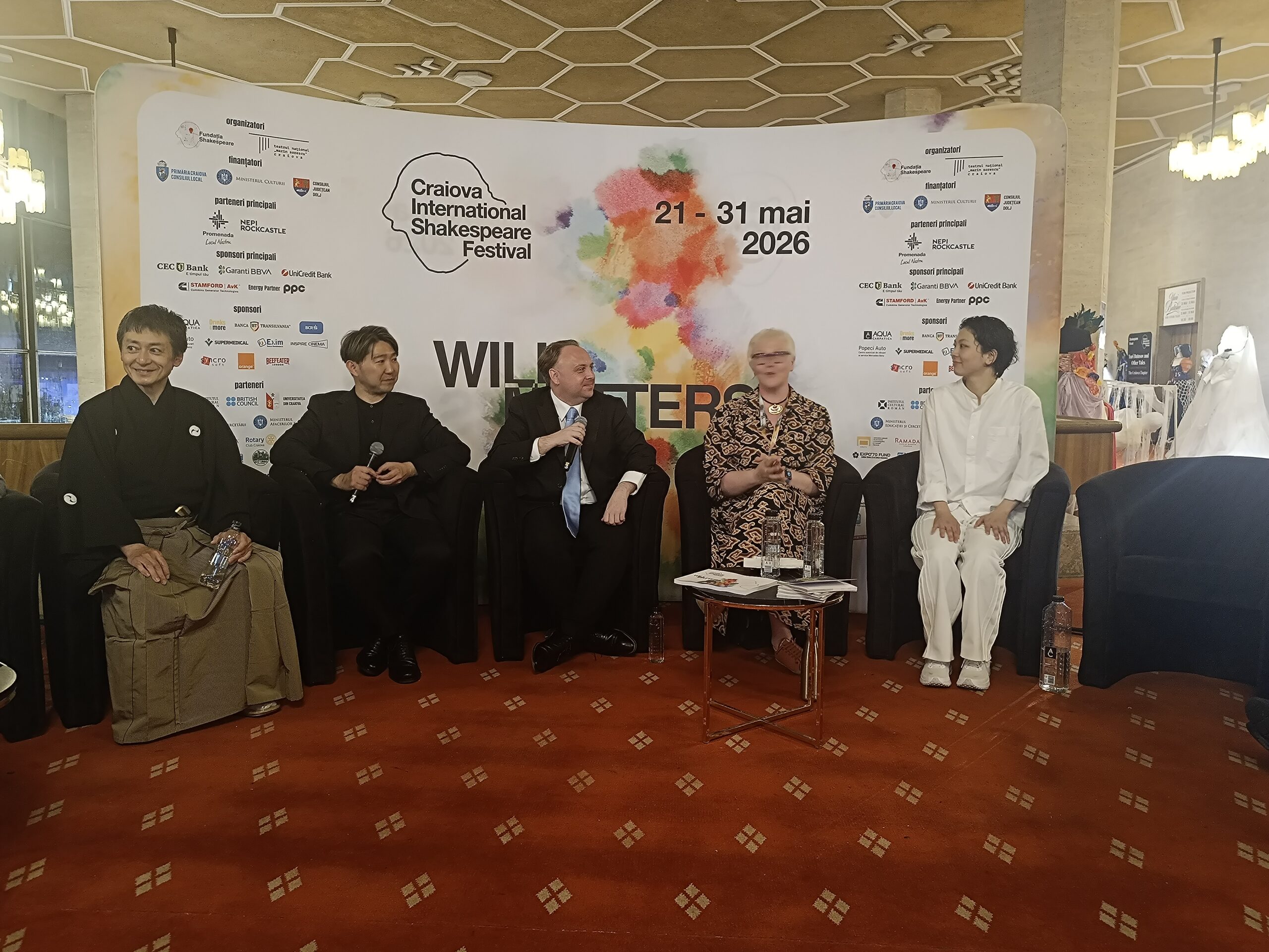 Ryunosuke Kimura, Yamai Tsunao and Rion Yanagimoto Discuss Titus Andronicus: Reborn at Craiova Shakespeare International Festival