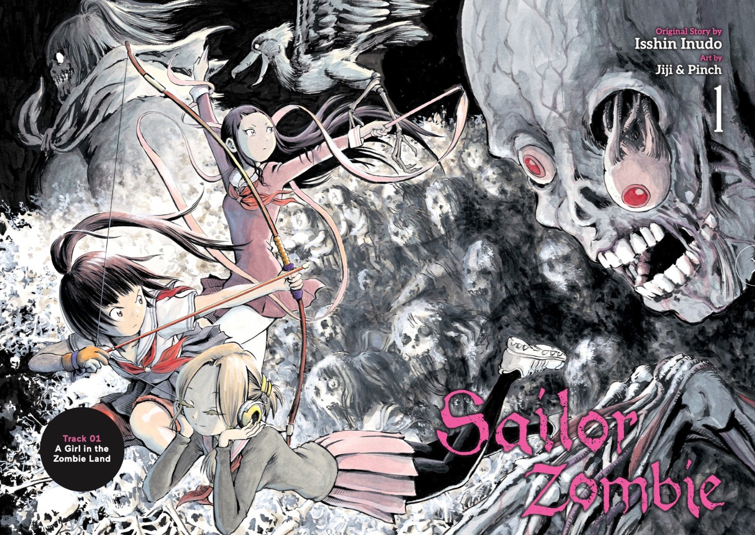 Sailor Zombie The Complete Omnibus (2026) by Jiji & Pinch Original Story by Isshin Inudo Manga Review